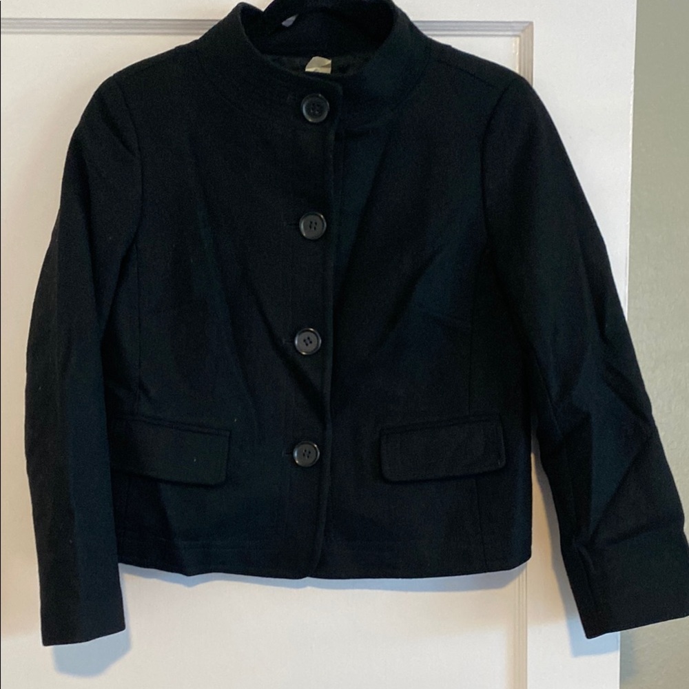 J Crew wool short coat. Great condition. Size 8